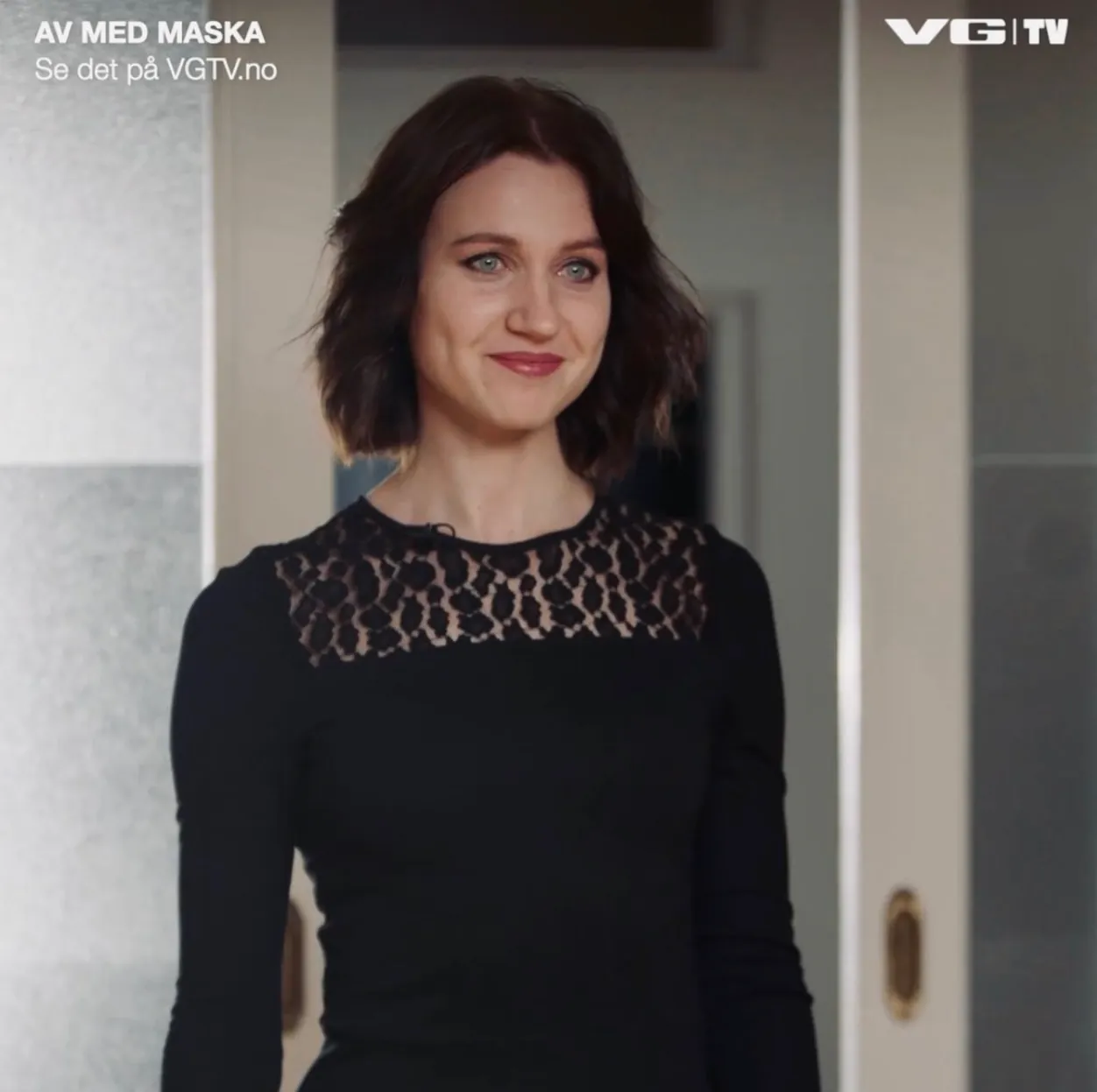Ania Nova on VGTV's Av med maska